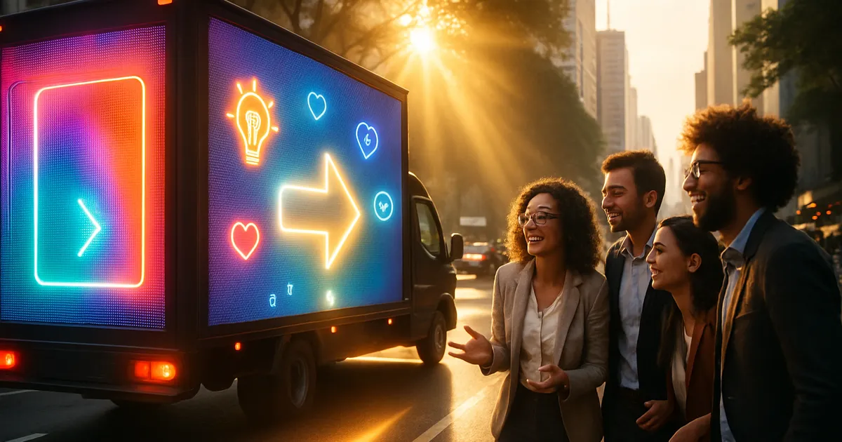Caminhão de LED para Ativação de Marca: A Solução Inovadora em São Paulo